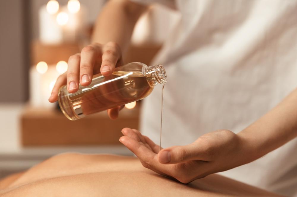 Soins relaxants avec des huiles